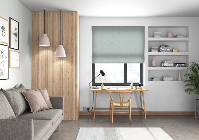 Tussah, Flint - Roman Blind - Image 5